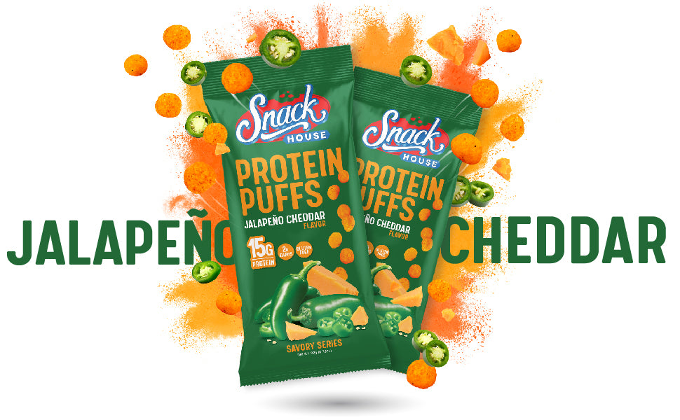 Jalapeño Cheddar Puffs Single Serving - 8-Pack Box