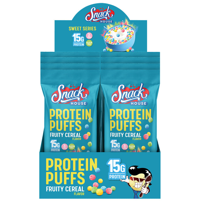 Fruity Cereal Protein Puffs Single Serving - 8-Pack Box