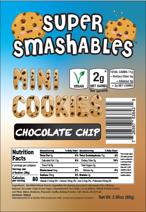 Super Smashables Cookies — Snack House Foods®