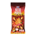 Snack House Foods Flaming Red Hot Keto Puffs, high protein, low carbohydrate, gluten free, flaming hot cheetos, takis, healthy, chip replacement, spicy cheese flavor, puffed snack